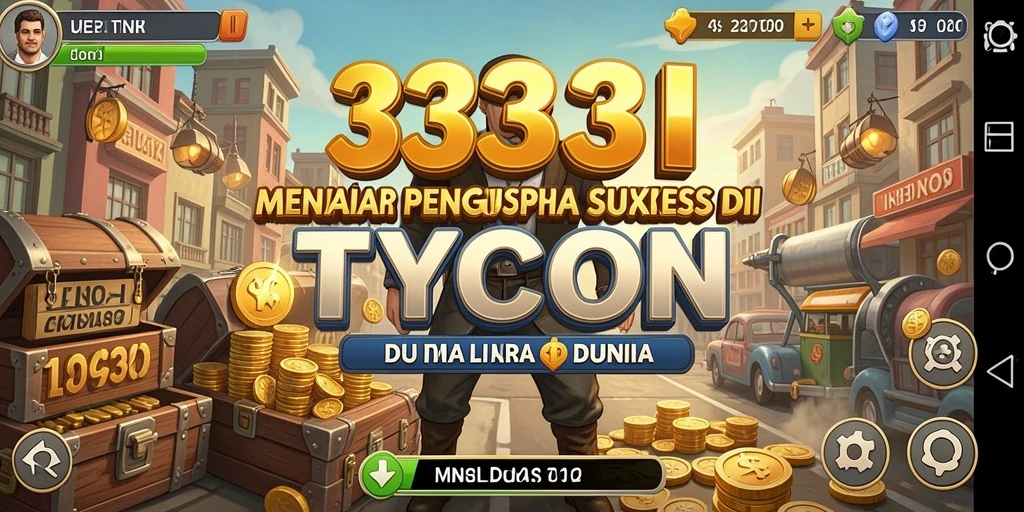 Gameplay mendebarkan dalam dunia Tycoon