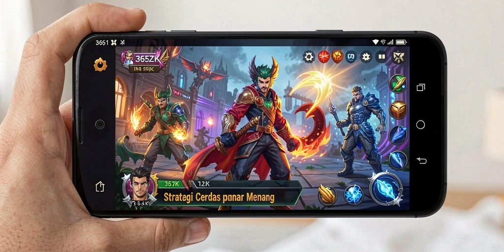 Tampilan gameplay menarik dari 365ZK yang menuntut strategi cerdas.