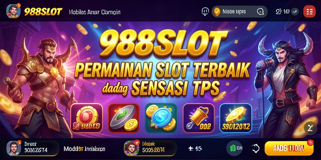 Tangkapan layar gameplay 988SLOT menampilkan aksi seru dan slot menarik.