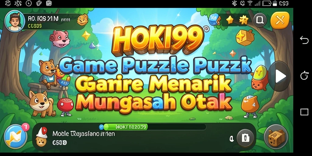 Screenshot gameplay HOKI99 menampilkan tantangan puzzle yang menarik.
