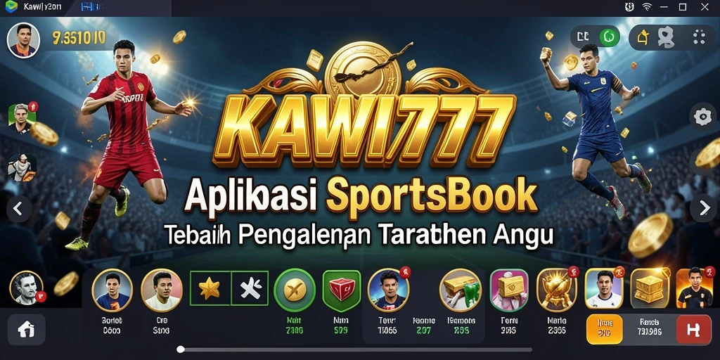 Tampilan screenshot KAWI777 saat permainan taruhan berlangsung.