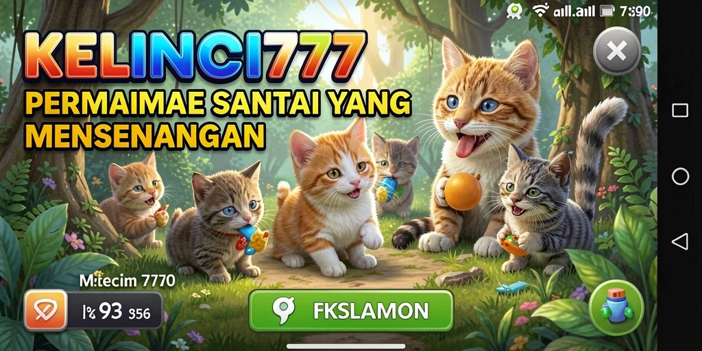 Tampilan screenshot KELINCI777 menampilkan karakter lucu dalam gameplay santai.