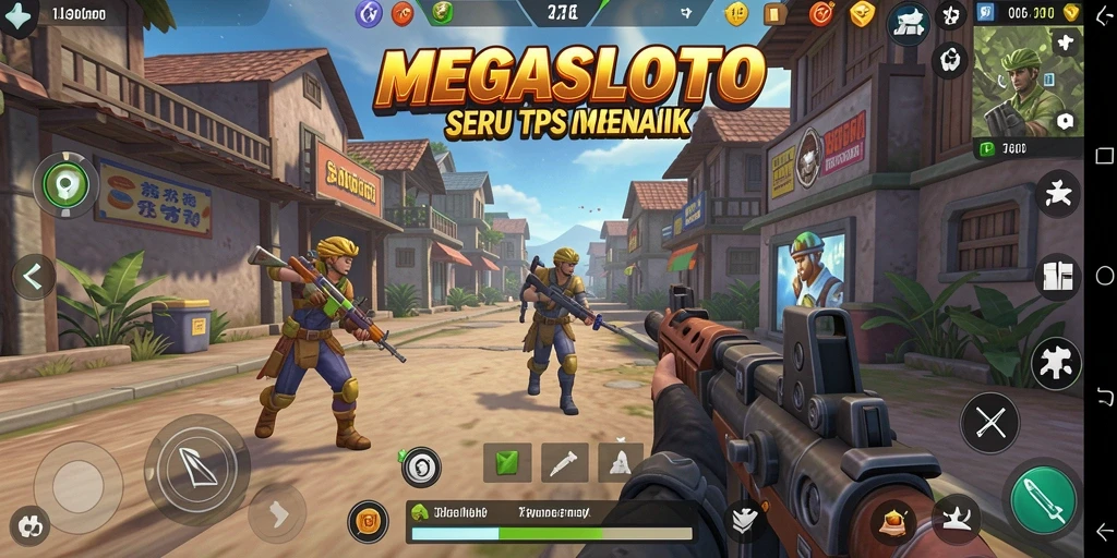 Tampilan gameplay menarik dari MEGASLOTO yang seru.