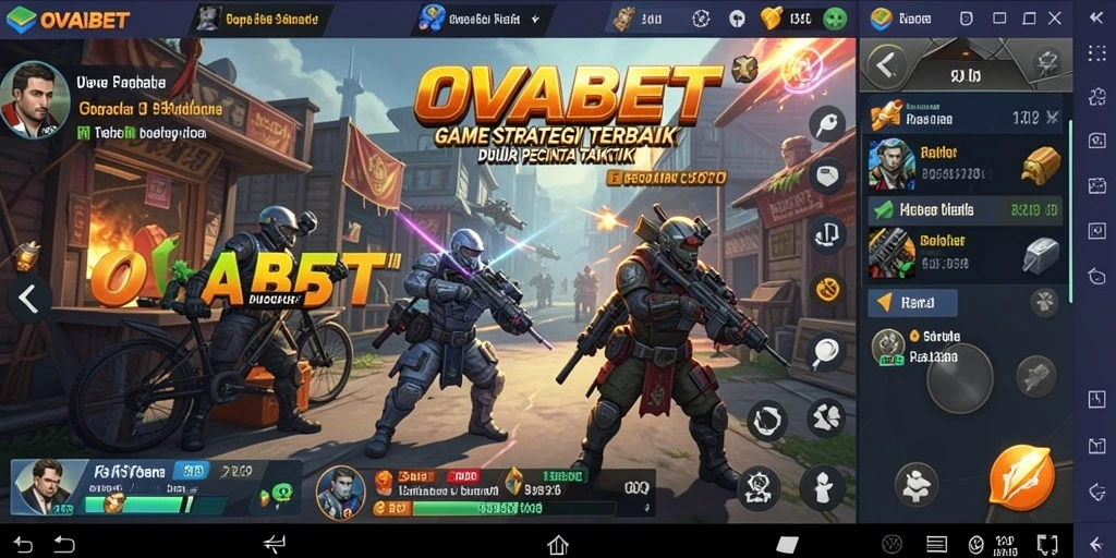 Tampilan menarik dari gameplay OVABET yang penuh strategi.