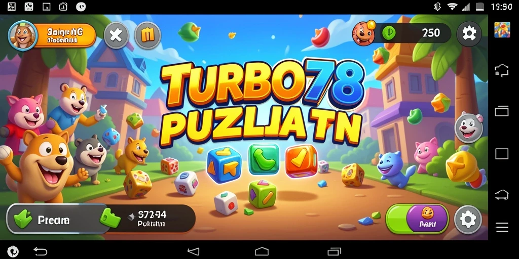 Tampilan gameplay seru dari TURBO78 yang menantang.